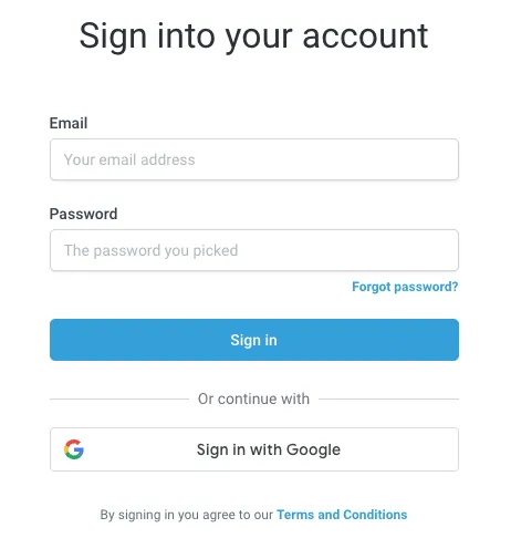 GoHighLevel login portal page