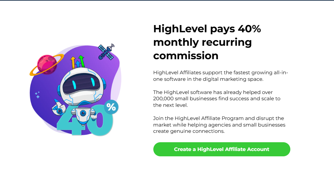 Creating a new campaign in the GoHighLevel Affiliate Manager